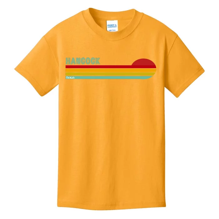 Hancock Michigan Kids T-Shirt