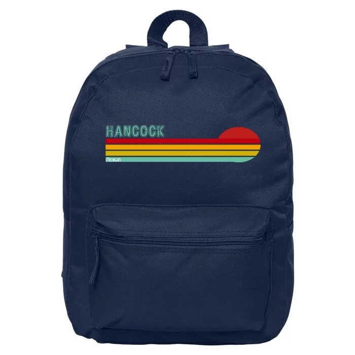 Hancock Michigan 16 in Basic Backpack