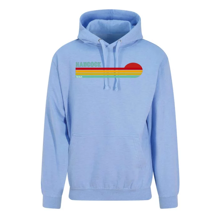 Hancock Michigan Unisex Surf Hoodie