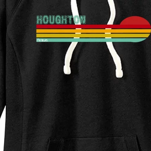 Houghton Michigan Women's Fleece Hoodie