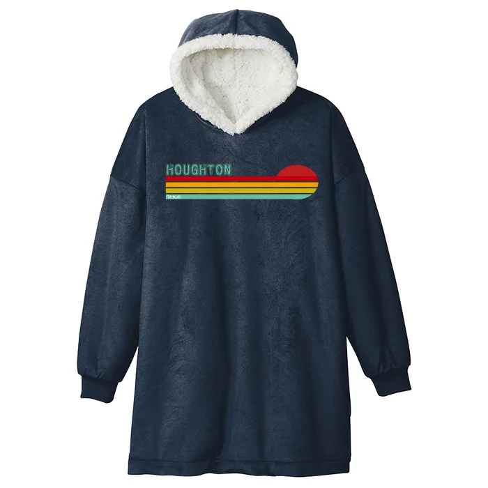 Houghton Michigan Hooded Wearable Blanket