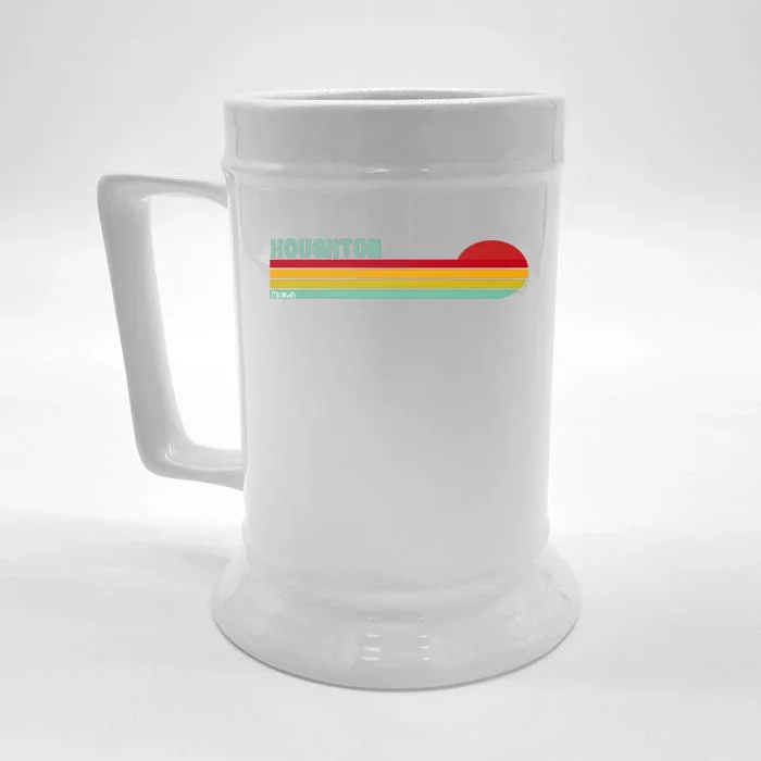 Houghton Michigan Front & Back Beer Stein