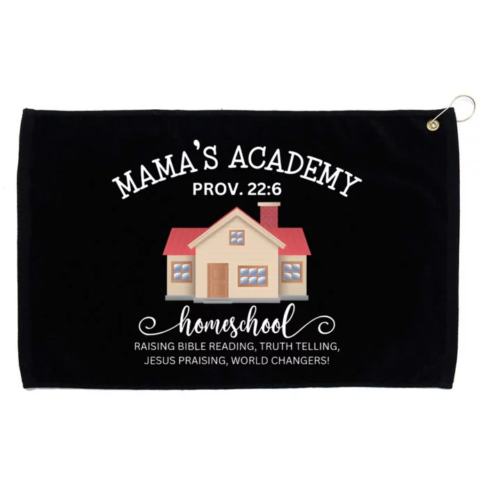 Homeschool Mom Grommeted Golf Towel