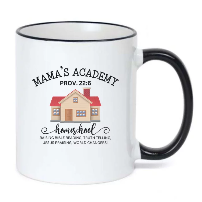 Homeschool Mom Black Color Changing Mug