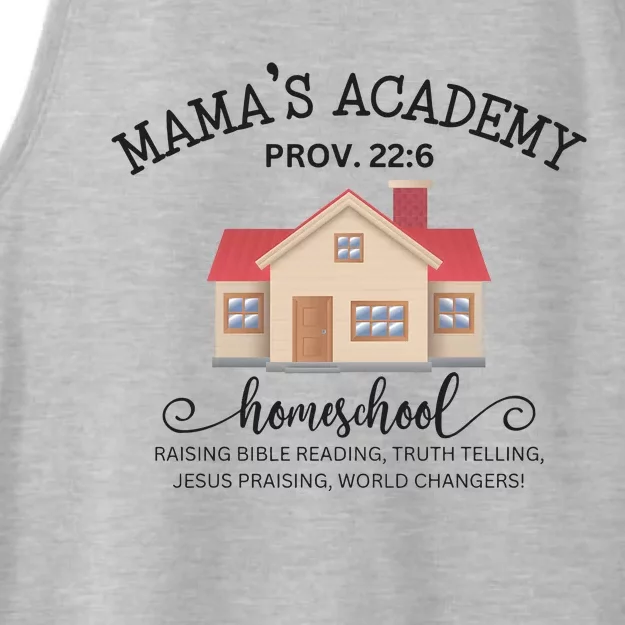 Homeschool Mom Ladies Tri-Blend Wicking Tank