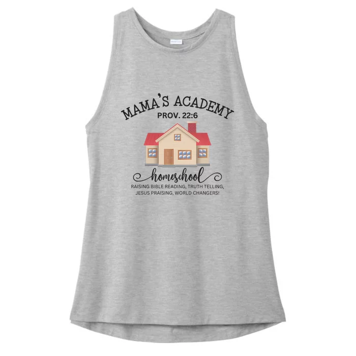 Homeschool Mom Ladies Tri-Blend Wicking Tank