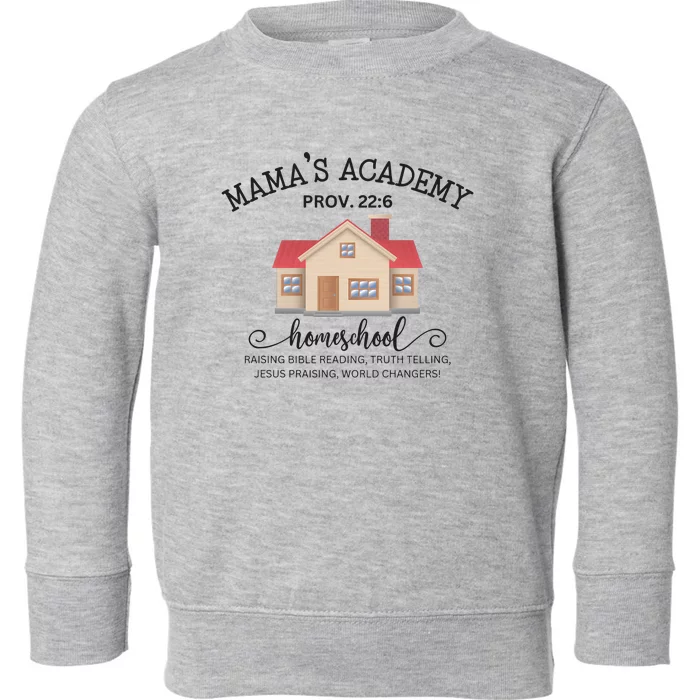 Homeschool Mom Toddler Sweatshirt