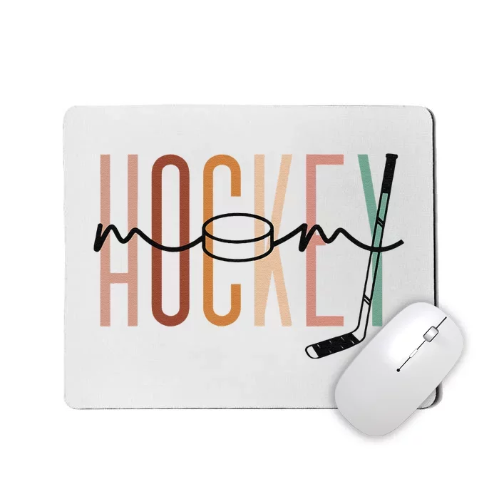 Hockey Mom Hockey Mama Cute Mom Life Hockey Mousepad