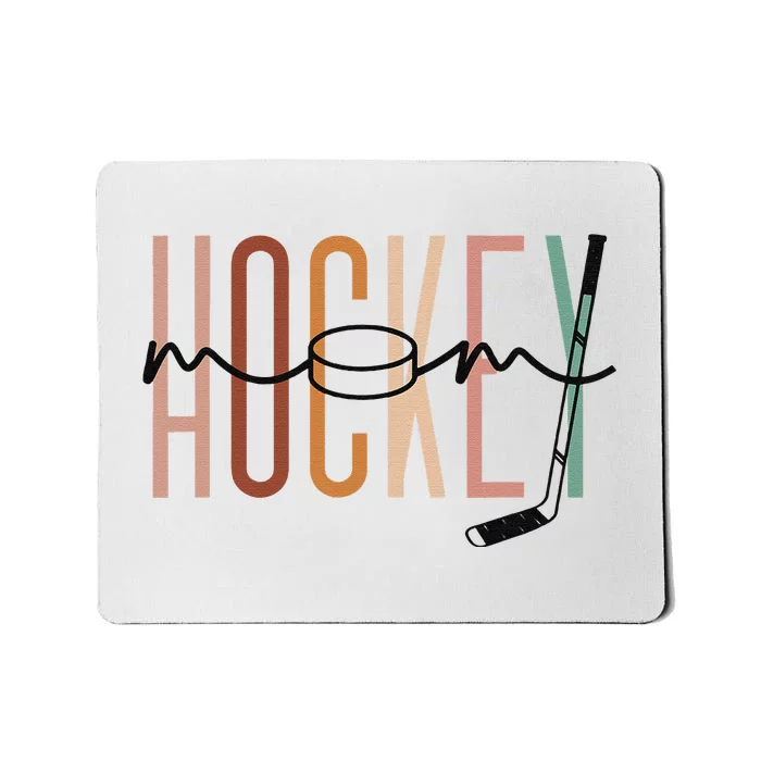 Hockey Mom Hockey Mama Cute Mom Life Hockey Mousepad