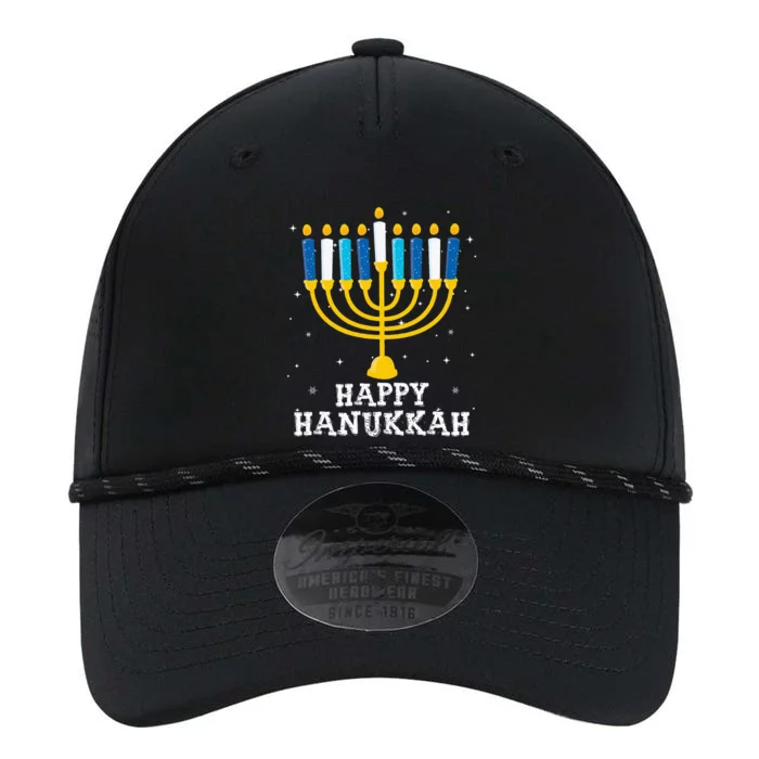 Hanukkah Menorah Happy Hanukkah Performance The Dyno Cap