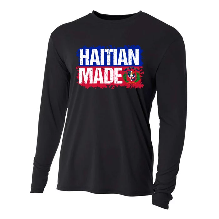 Haitian Made Haiti Pride T Cooling Performance Long Sleeve Crew