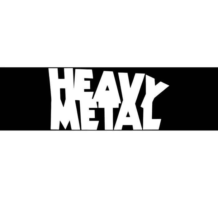 Heavy Metal Bumper Sticker