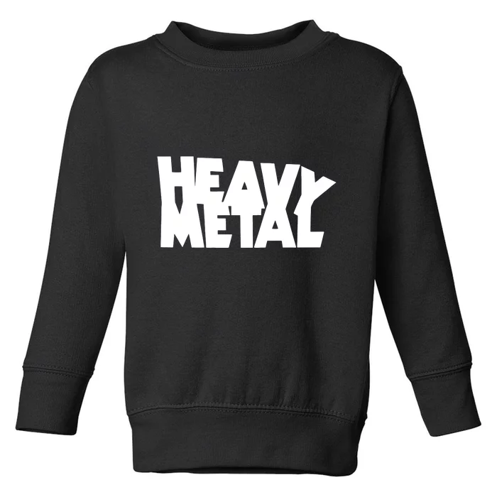 Heavy Metal Toddler Sweatshirt