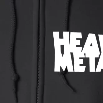 Heavy Metal Full Zip Hoodie