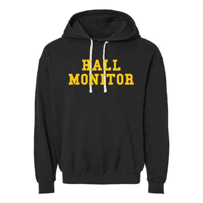 Hall Monitor Garment-Dyed Fleece Hoodie