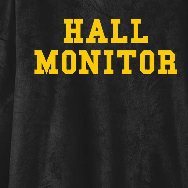 Hall Monitor Hooded Wearable Blanket