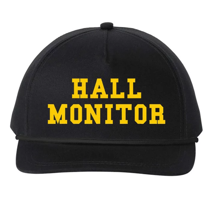 Hall Monitor Snapback Five-Panel Rope Hat