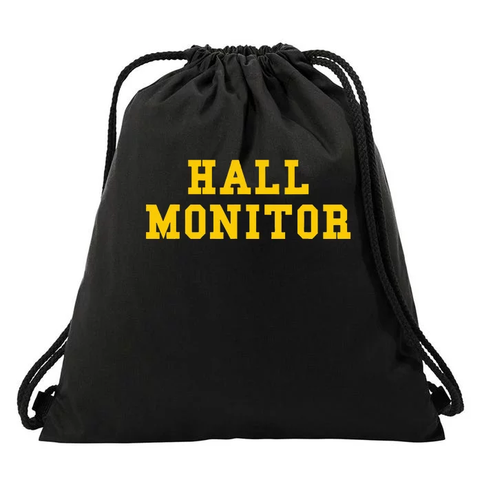 Hall Monitor Drawstring Bag