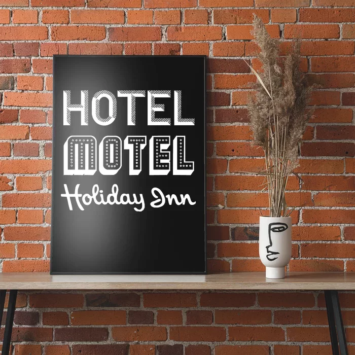 Hotel Motel Holiday Inn. Sugarhill Gang. Rappers Delight Poster