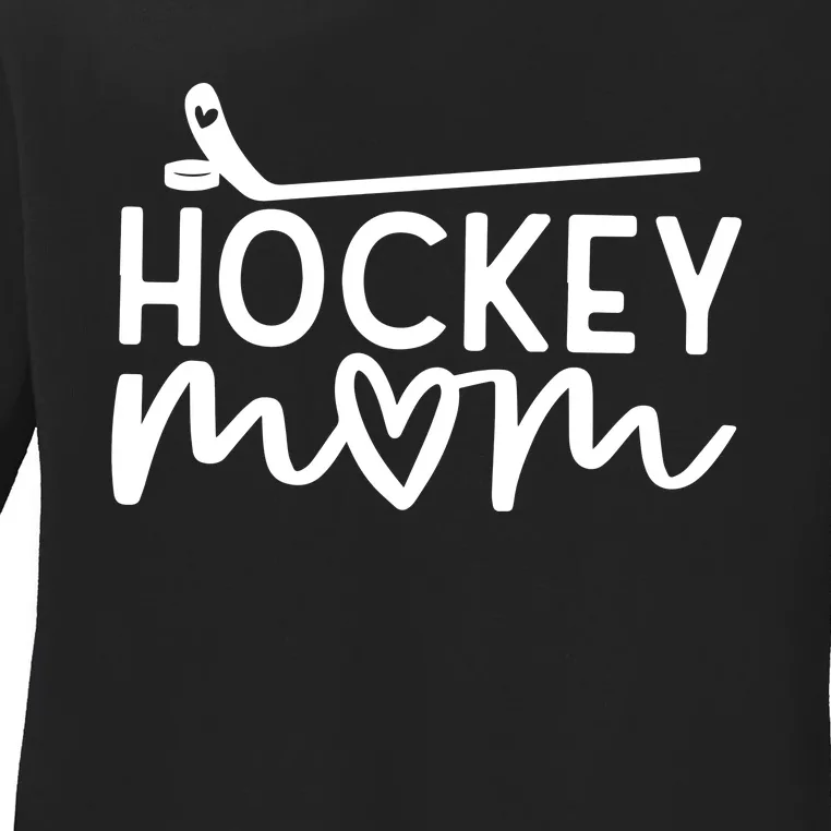 Hockey Mom Ladies Long Sleeve Shirt