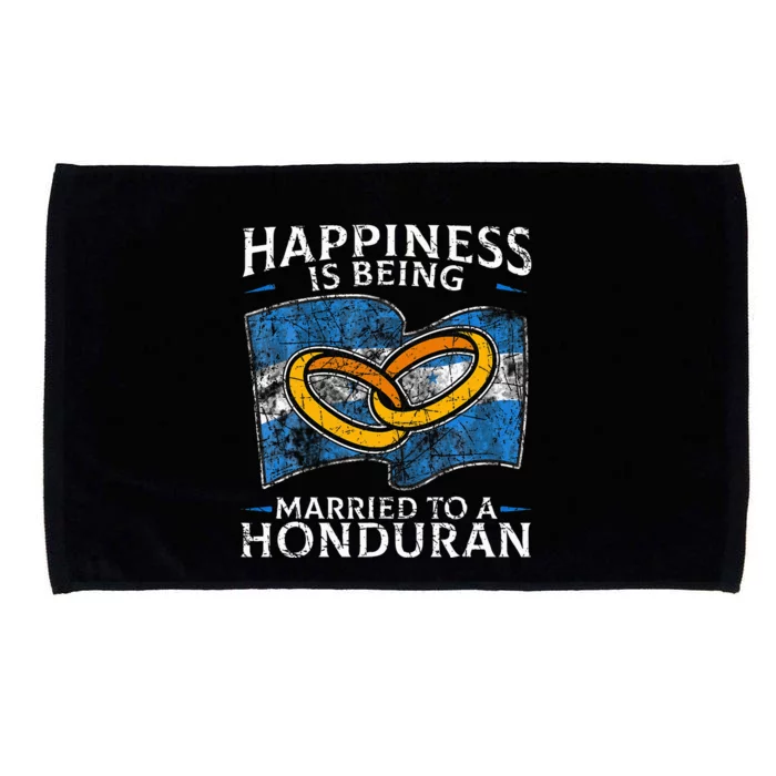 Honduran Marriage Honduras Married Heritage Flag Culture Microfiber Hand Towel