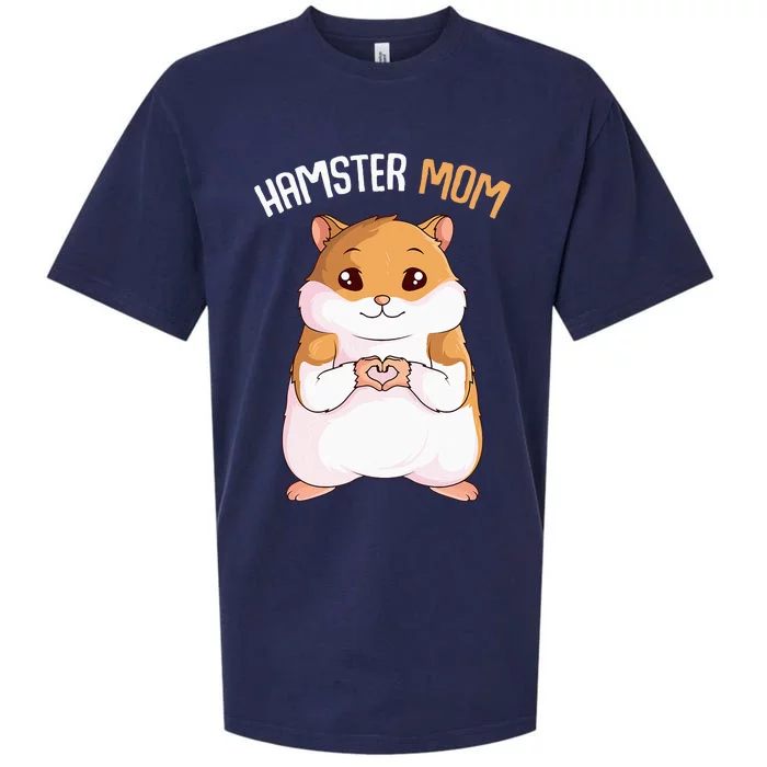 Hamster Mom Hammy Sueded Cloud Jersey T-Shirt