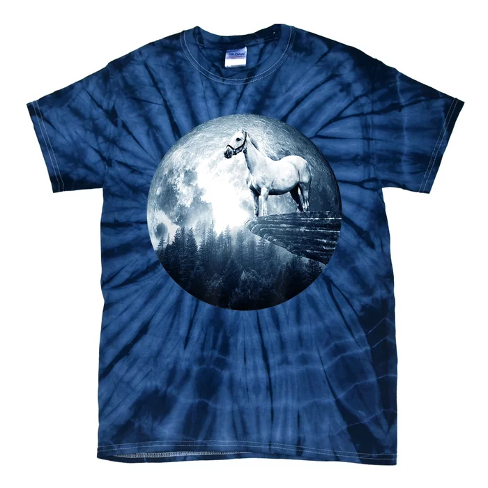 Horse Moon Horses Tie-Dye T-Shirt