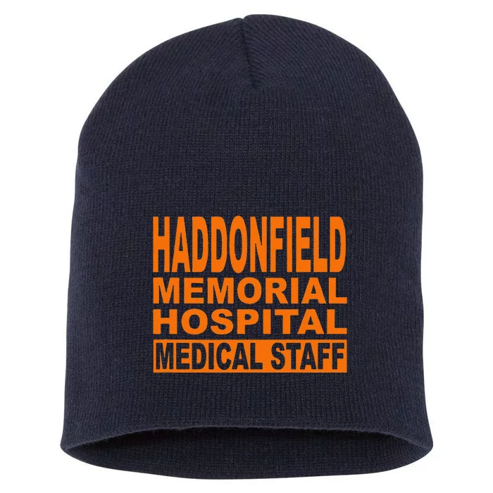 Haddonfield Memorial Hospital Halloween 1978 Spooky Scary Short Acrylic Beanie