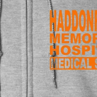 Haddonfield Memorial Hospital Halloween 1978 Spooky Scary Full Zip Hoodie