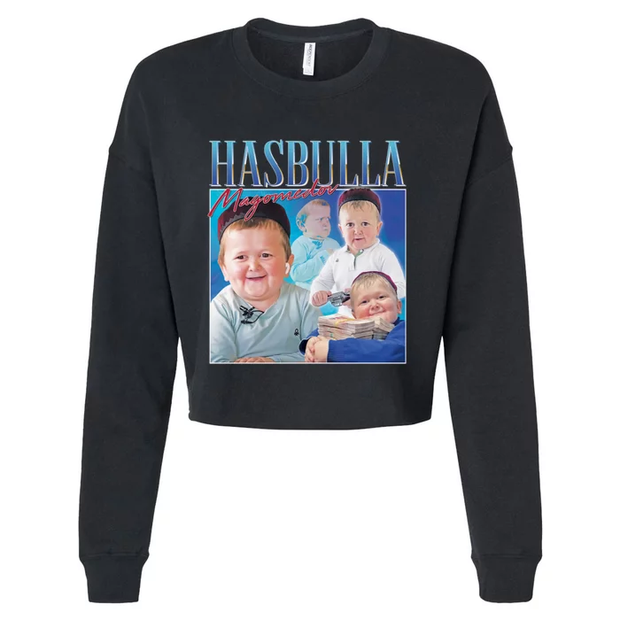 Hasbulla Magomedov Homage Cropped Pullover Crew