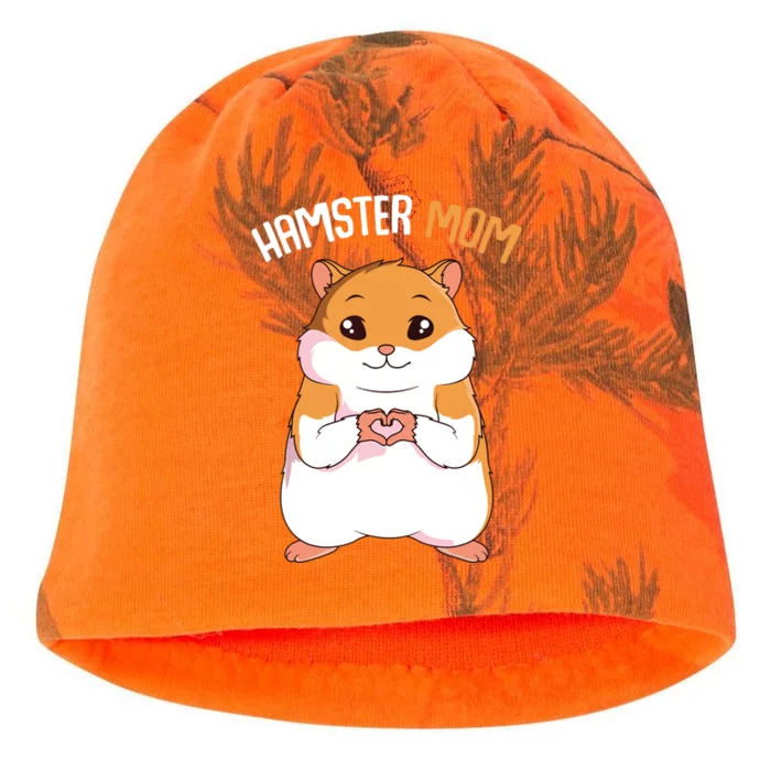 Hamster Mom Hammy Girl Women Kati - Camo Knit Beanie