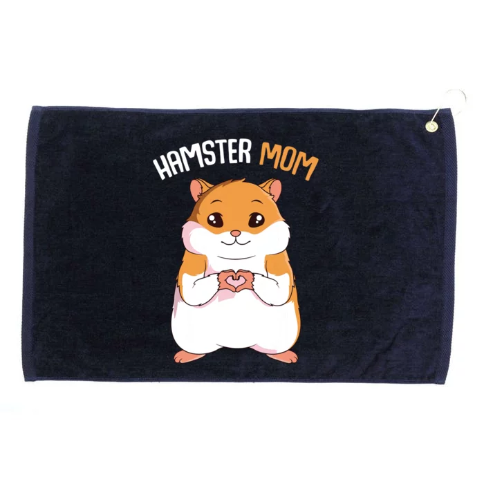 Hamster Mom Hammy Girl Women Grommeted Golf Towel