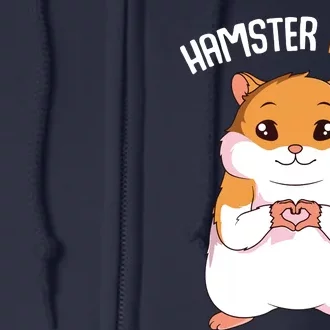 Hamster Mom Hammy Girl Women Full Zip Hoodie