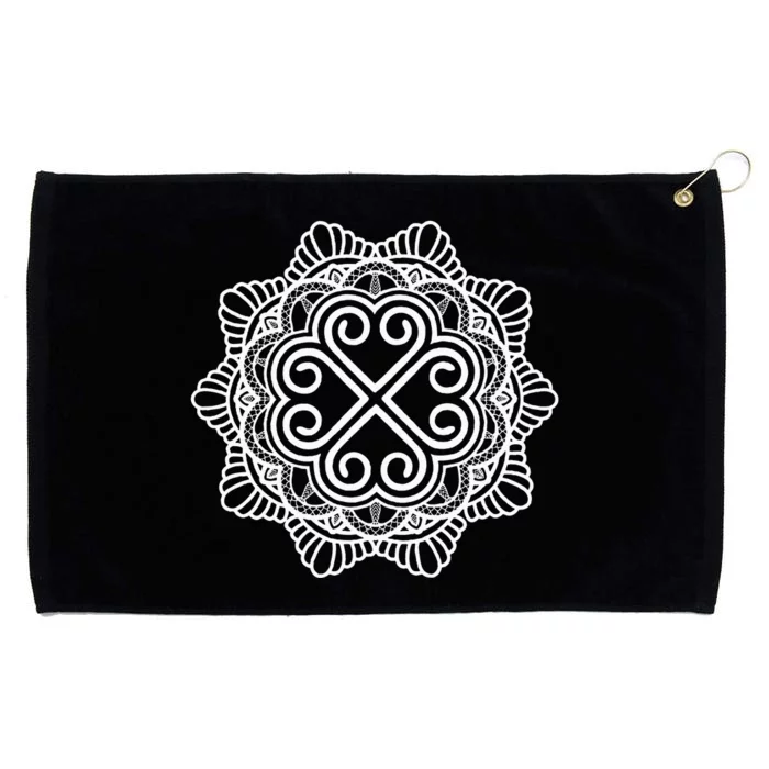 Hmong Miao Hmoob Traditional Pattern Grommeted Golf Towel