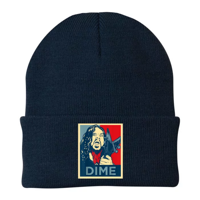 Heavy Metal Hope Poster Dime Dimebag Obama Darrell Guitar Knit Cap Winter Beanie