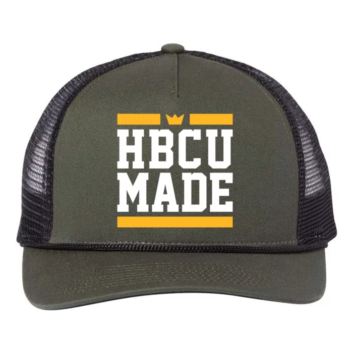 Hbcu Made Historically Black College And University Gift Retro Rope Trucker Hat Cap