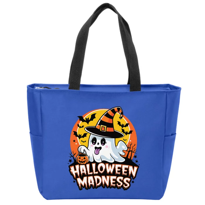 Halloween Madness Zip Tote Bag