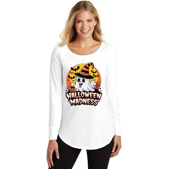 Halloween Madness Women's Perfect Tri Tunic Long Sleeve Shirt