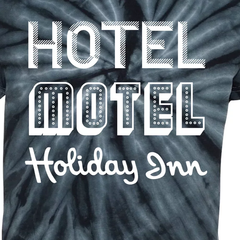 Hotel Motel Holiday Inn Funny Retro Hip Hop Rap Music Kids Tie-Dye T-Shirt