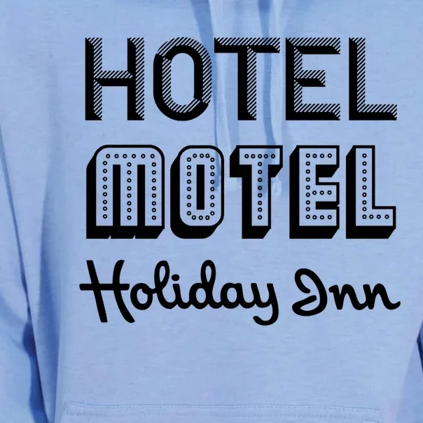 Hotel Motel Holiday Inn Funny Retro Hip Hop Rap Music Unisex Surf Hoodie