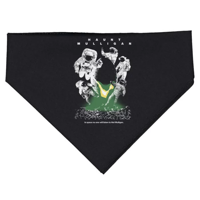 Haunt Mulligan In Space No One Will Listen To Hot Mulligan USA-Made Doggie Bandana