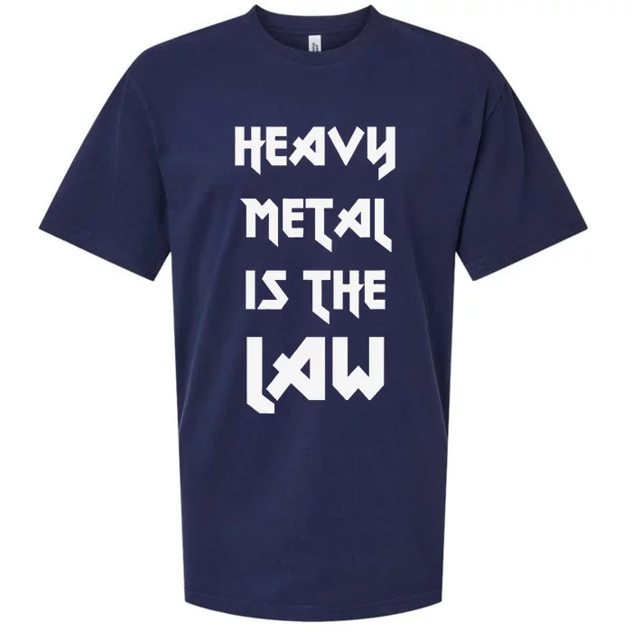 Heavy Metal Is The Law Metalhead Sueded Cloud Jersey T-Shirt