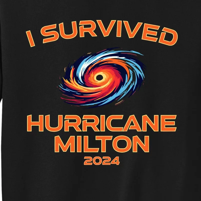 Hurricane Milton I Survived Florida Hurricane Fall 2024 Sweatshirt