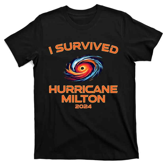 Hurricane Milton I Survived Florida Hurricane Fall 2024 T-Shirt