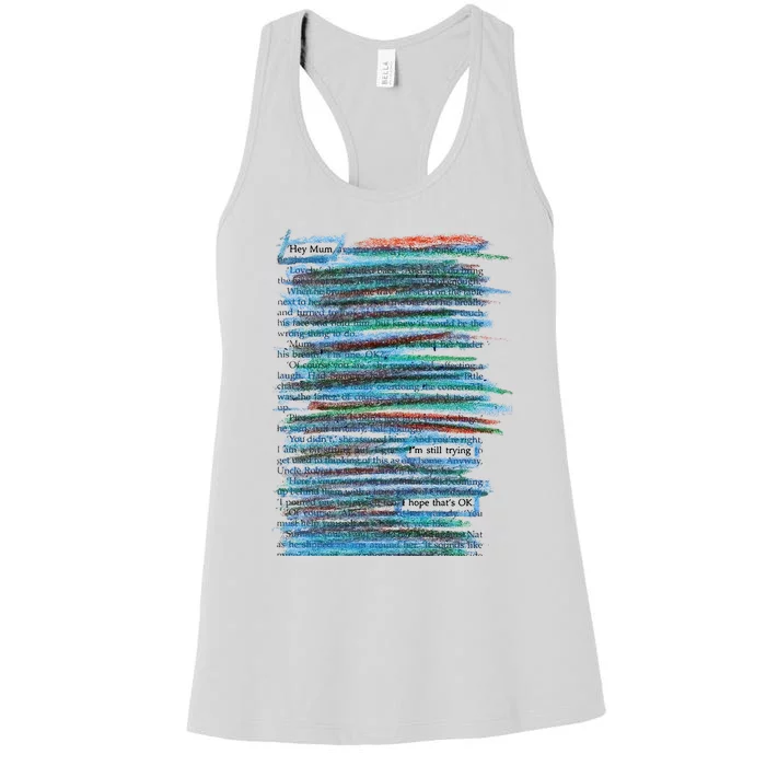 Hey Mum Im Still Trying Hope Thats Okay Women's Racerback Tank