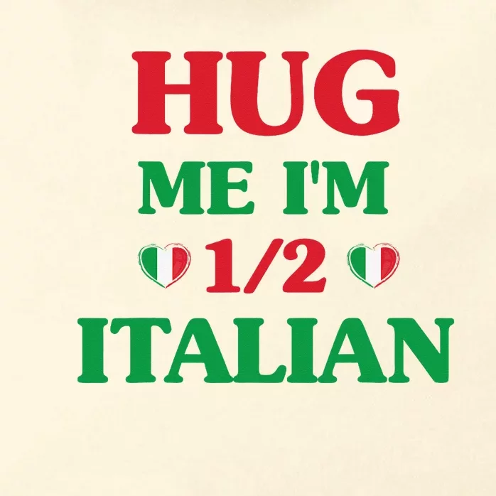 Hug Me I'm 12 Half Italian Funny American Italian Wo Zip Tote Bag