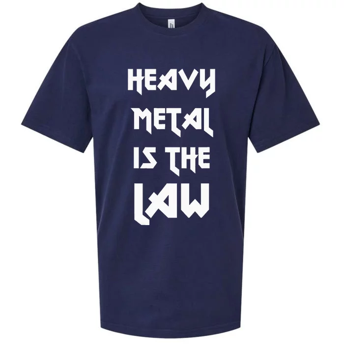 Heavy Metal Is The Law Metalhead Sueded Cloud Jersey T-Shirt