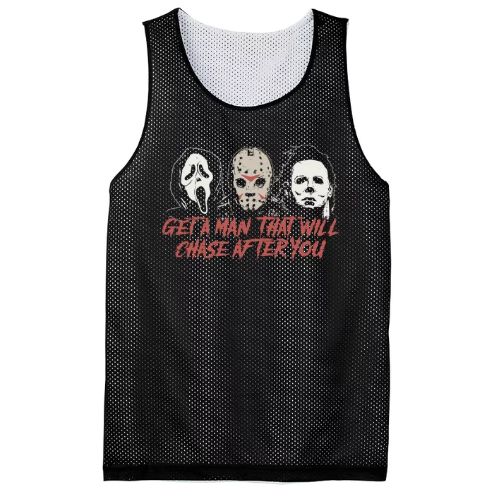 Horror Movie Inspired VillainS Valentines Mesh Reversible Basketball Jersey Tank