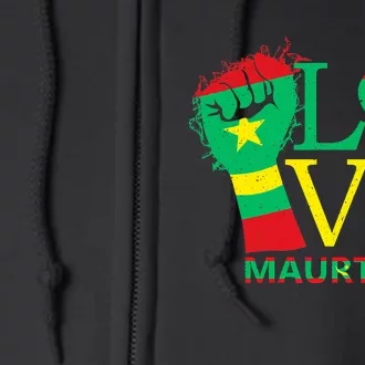 Happy Maurtanian Independence Day Full Zip Hoodie