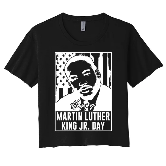 Honor Mlk Jr. Day 2023 Women's Crop Top Tee